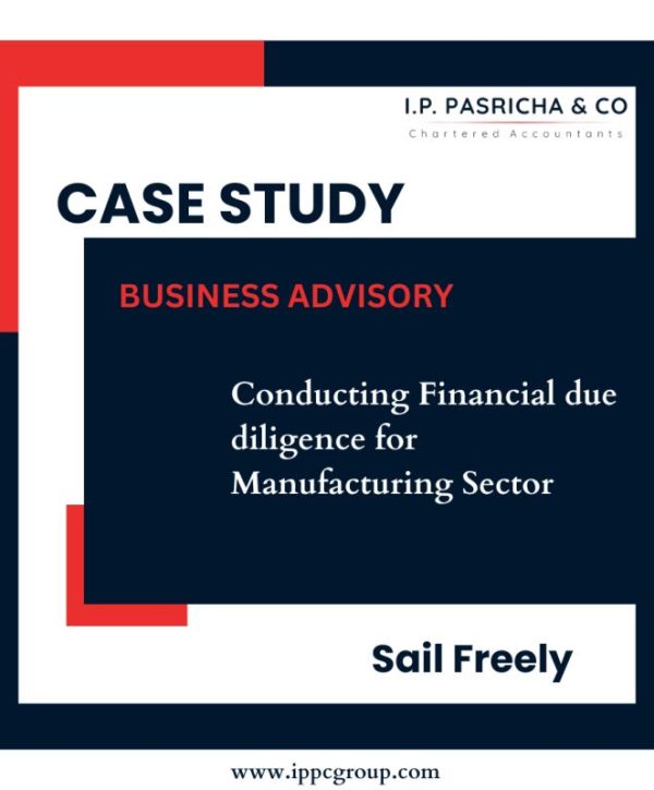 Case Study on Conducting Financial Diligence for the Manufacturing Sector