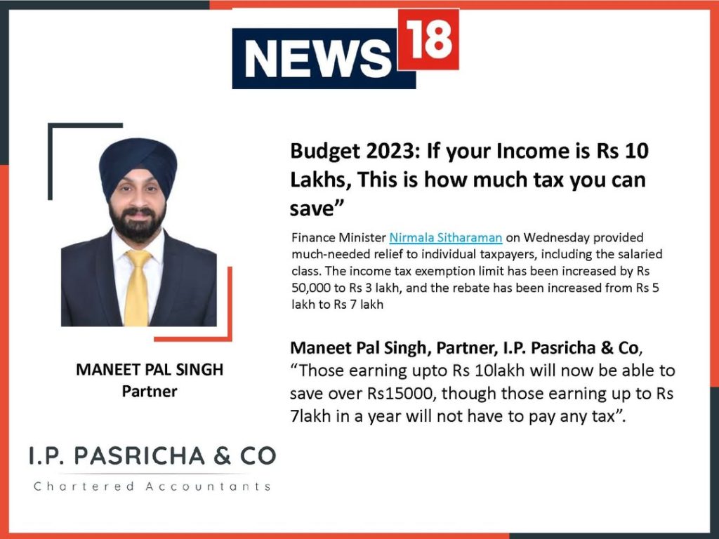 I.P. Pasricha & Co IPPC GROUP Publication – Chartered Accountants, Tax & Regulatory Insights 16