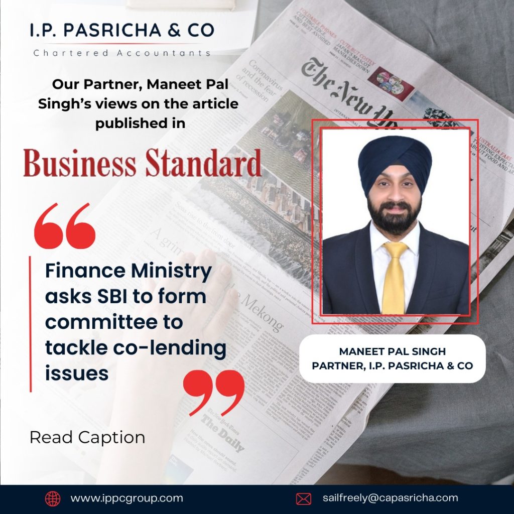 I.P. Pasricha & Co IPPC GROUP Publication – Chartered Accountants, Tax & Regulatory Insights 12