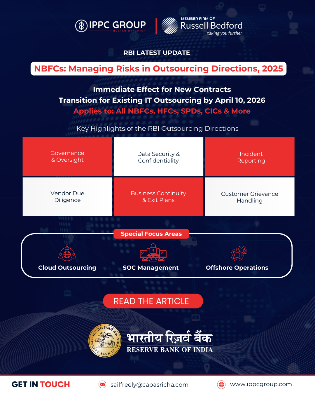 RBI NBFC Outsourcing Directions 2025: Compliance & Key Requirements | IPPC GROUP